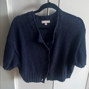 J. Crew Women's Dark Blue Cardigan